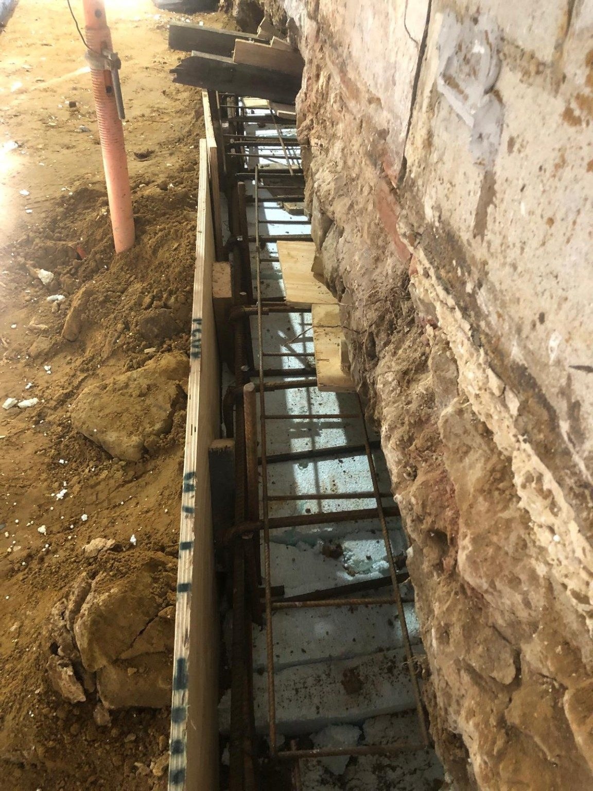 Excavation work